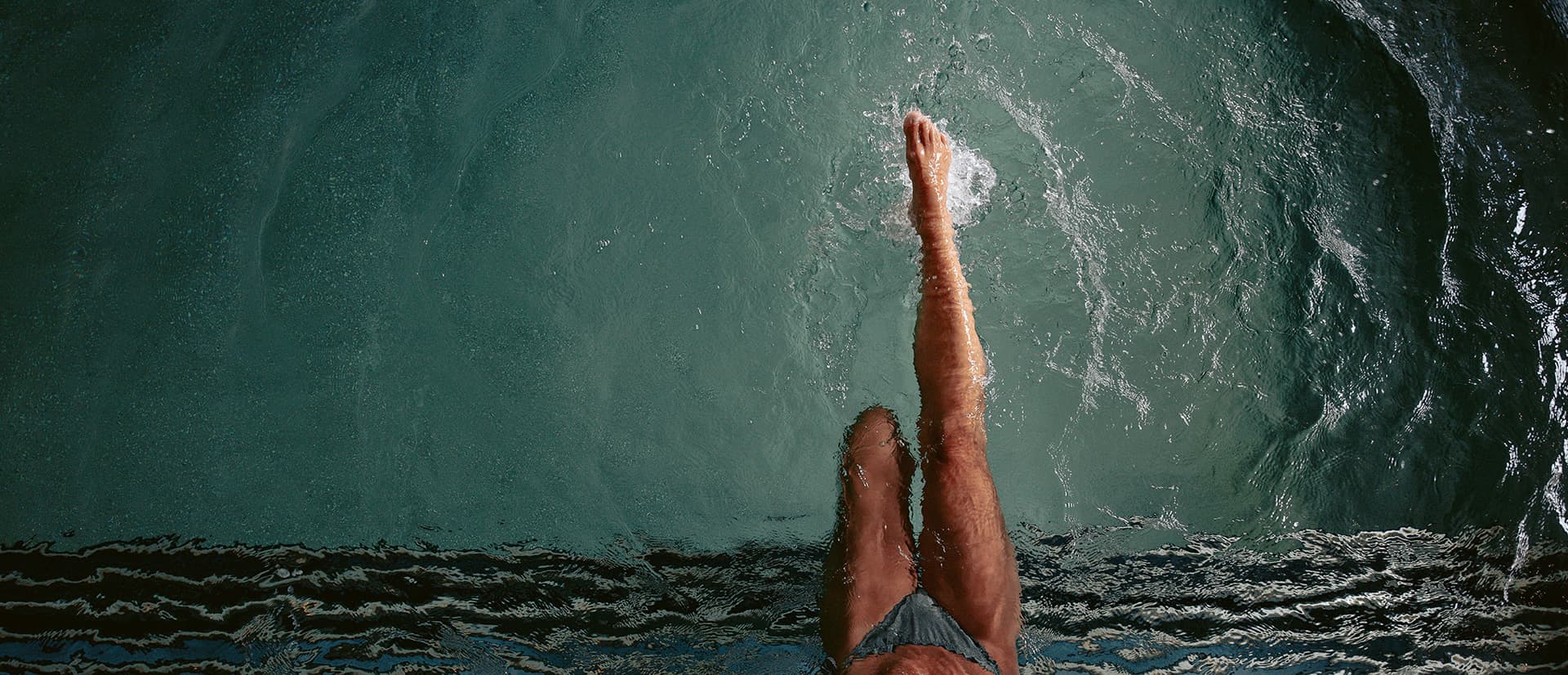 Relaxen im Hallenbad