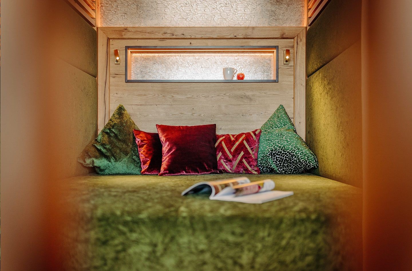 Kuschelbox im Wald-Spa